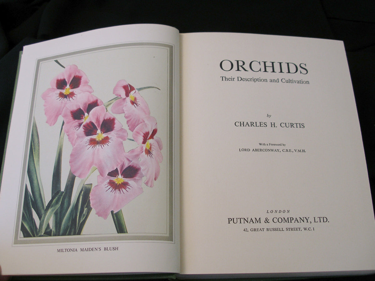 Rare, Vintage & Antique Books Carter and Holmes Orchids