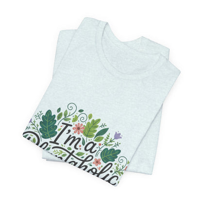 Plantaholic- Carter and Holmes Orchids | Floral Logo T-Shirt,