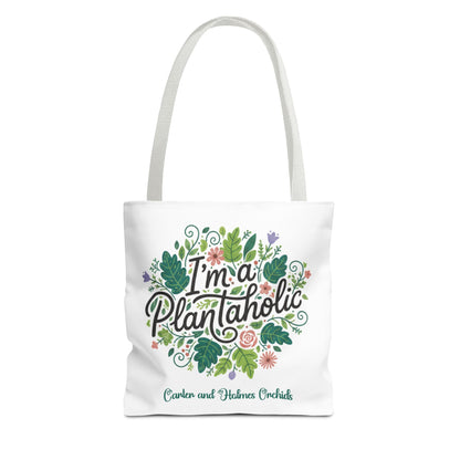 I'm a Plantaholic Orchid tote | Carter and Holmes Orchids