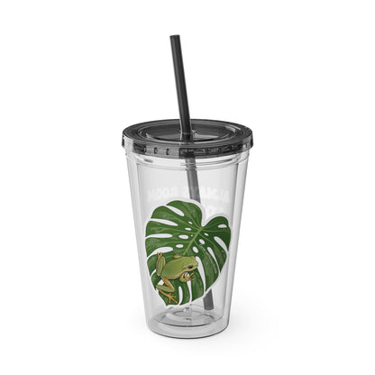 Sunsplash Tumbler with Straw, 16oz
