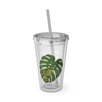 Sunsplash Tumbler with Straw, 16oz