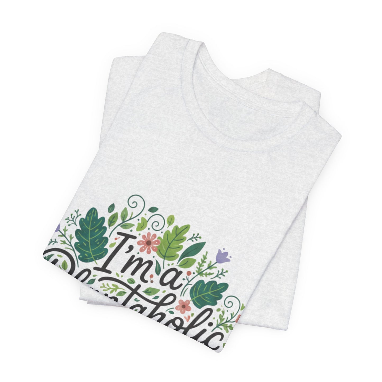 Plantaholic- Carter and Holmes Orchids | Floral Logo T-Shirt,