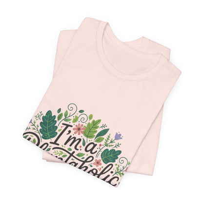 Plantaholic- Carter and Holmes Orchids | Floral Logo T-Shirt,