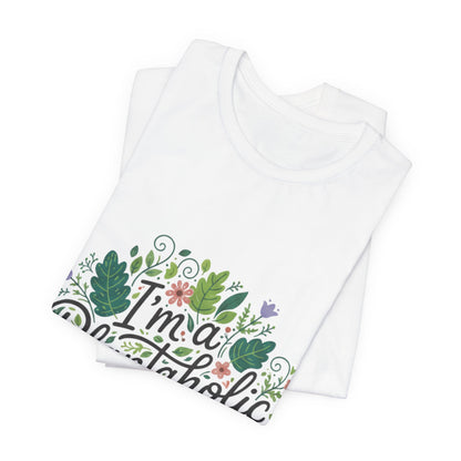 Plantaholic- Carter and Holmes Orchids | Floral Logo T-Shirt,
