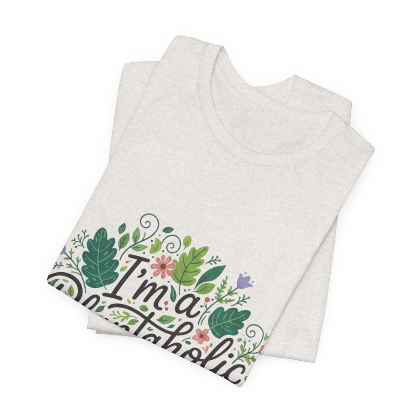 Plantaholic- Carter and Holmes Orchids | Floral Logo T-Shirt,