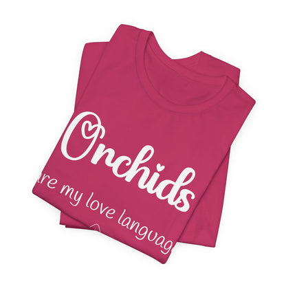 Love Language T-Shirt | Floral Heart Graphic Tee