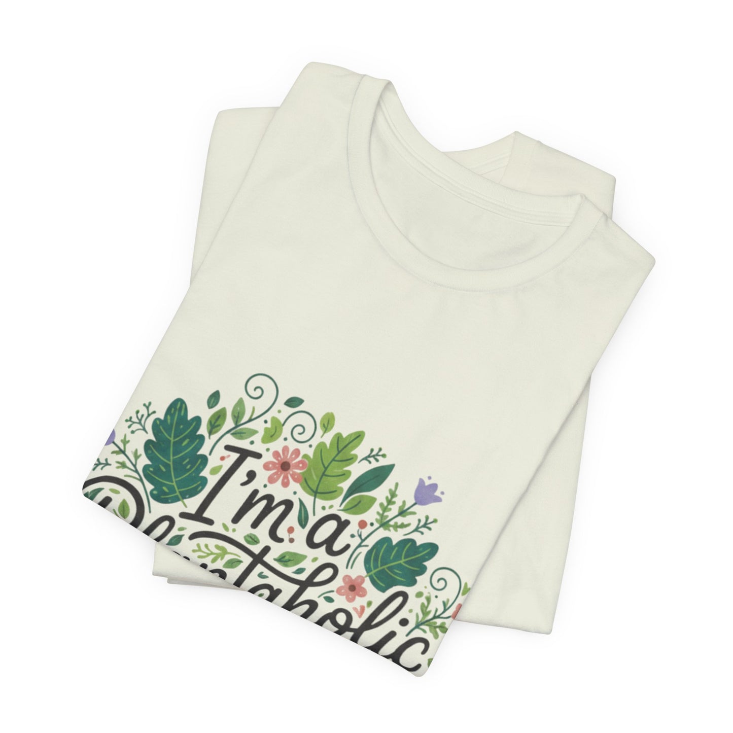 Plantaholic- Carter and Holmes Orchids | Floral Logo T-Shirt,