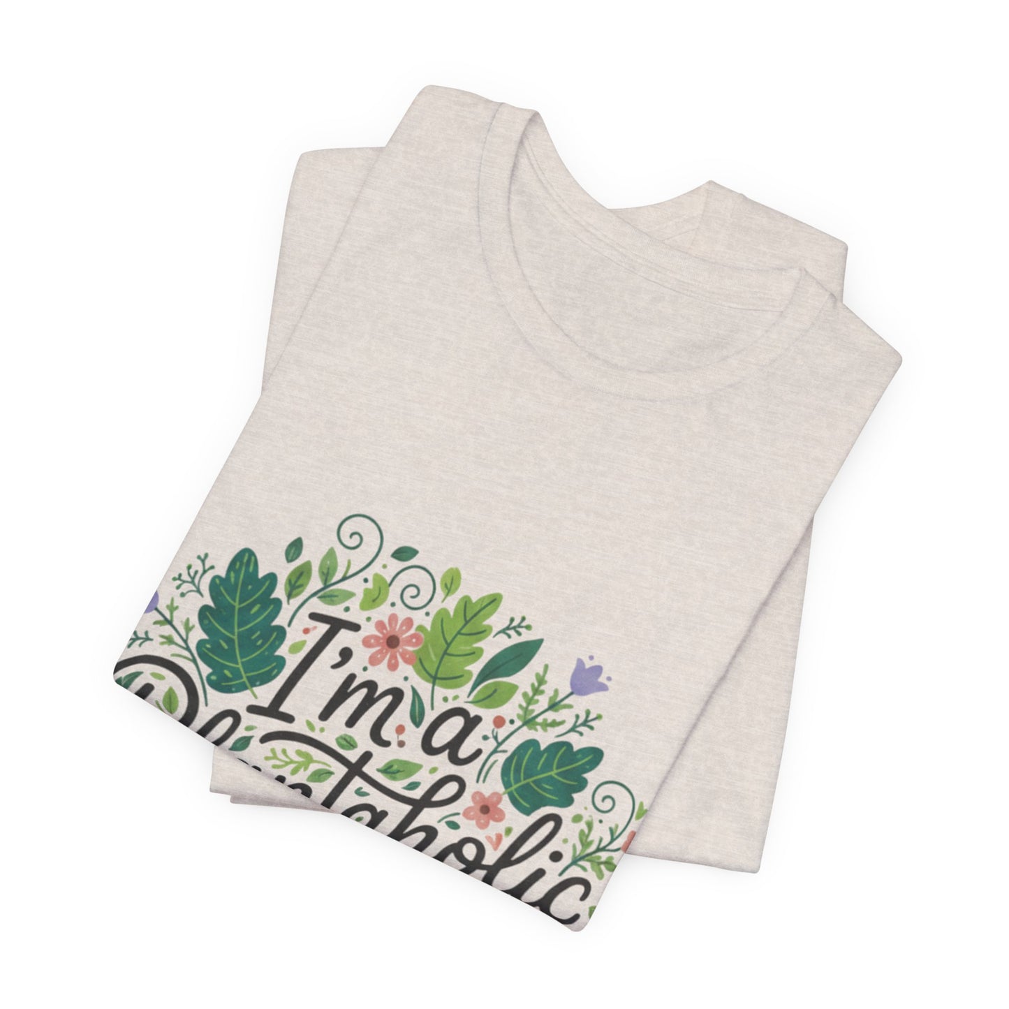 Plantaholic- Carter and Holmes Orchids | Floral Logo T-Shirt,